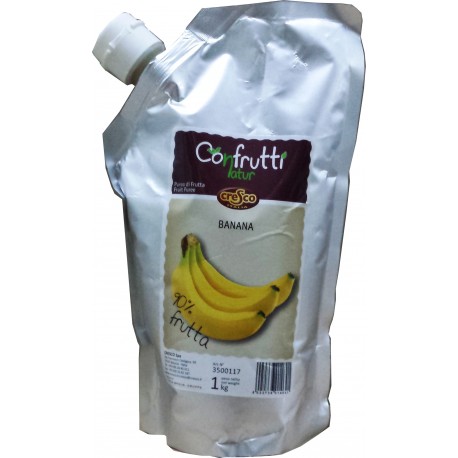 BANANA NATUR CONFRUTTI 1 KG.